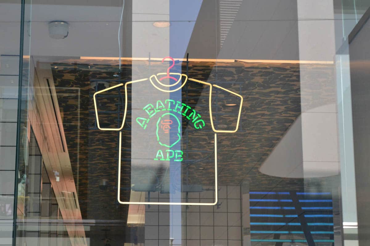 bapeexclusive store aoyama tokyo