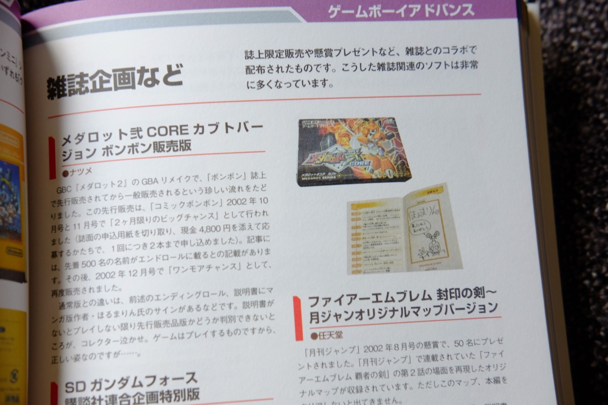 Japanese special edition games guide book