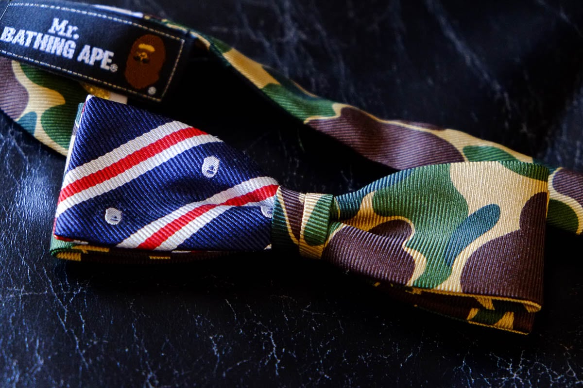 New In Mr Bathing Ape Bow Tie Japanese Tease