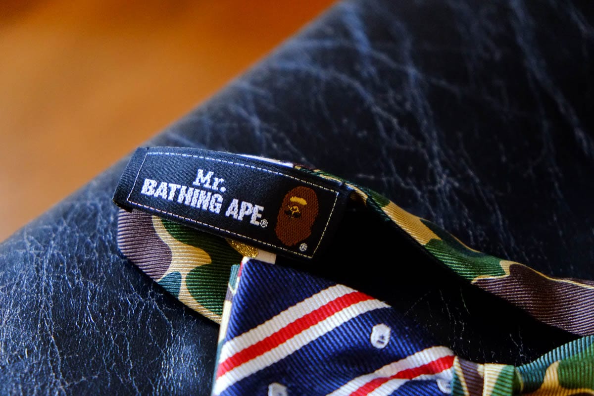 mr. bathing ape bape tie-4