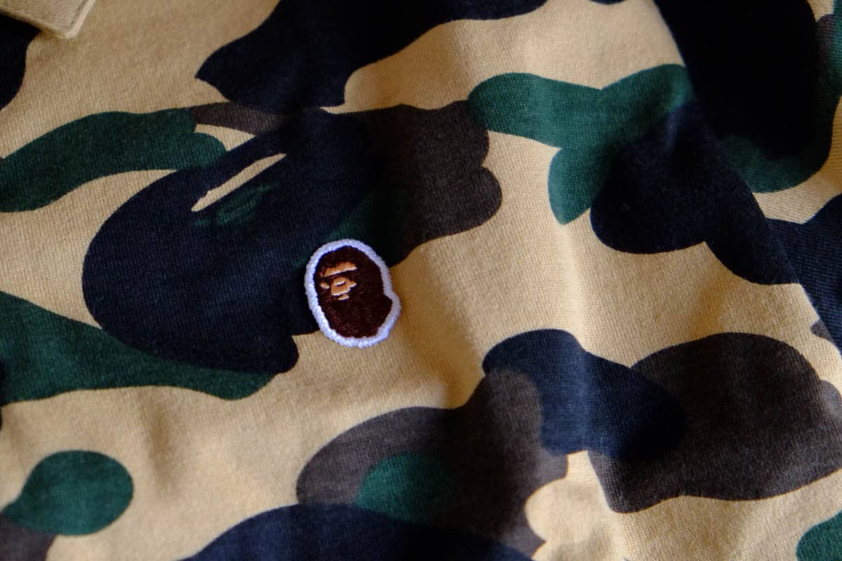 Bape camo polo-4