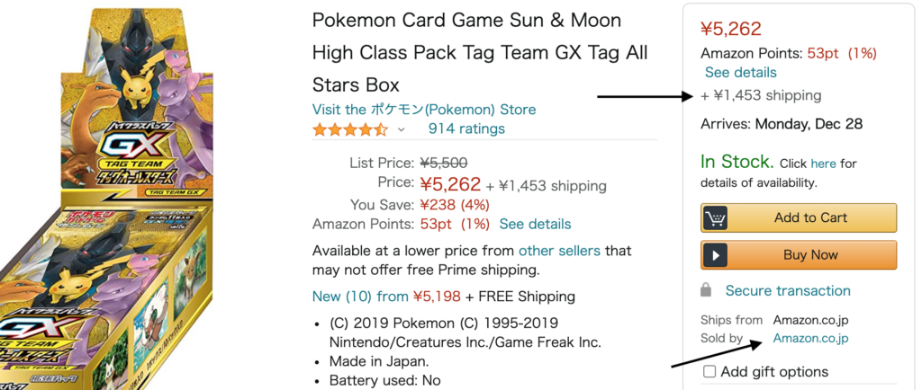 Where to buy japanese pokemon hot sale cards online